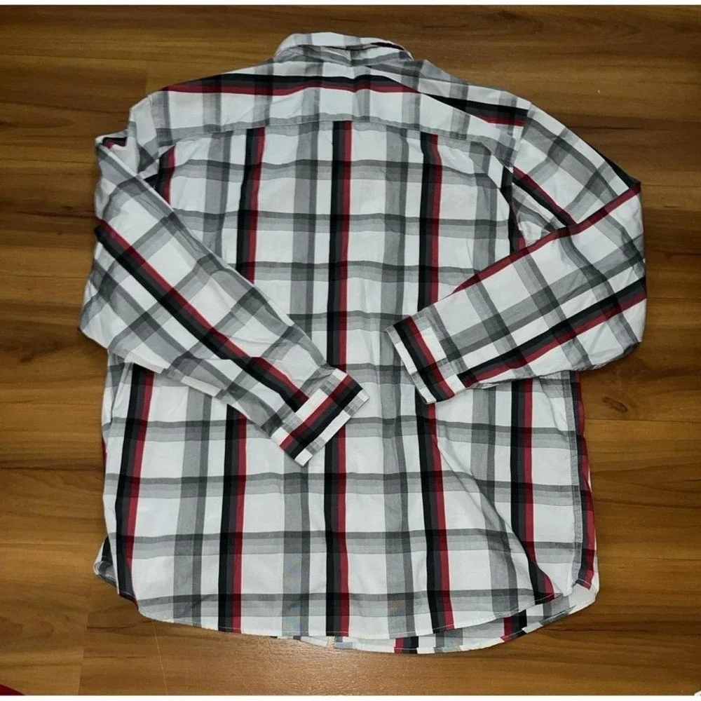 Mens NWT Columbia Plaid Button Up Long‎ Sleeve Shirt - Picture 2 of 6